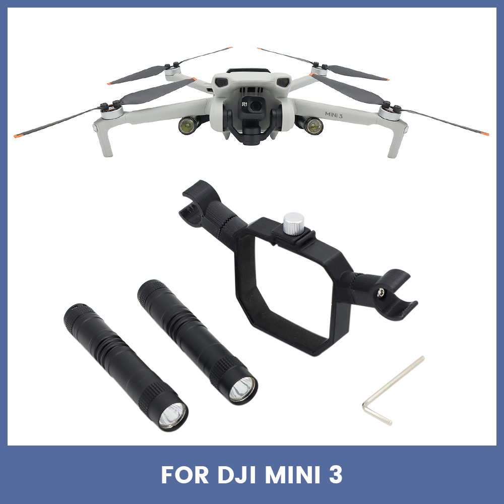 Drone Landing Gear - LED Searchlight Night Light for Mini