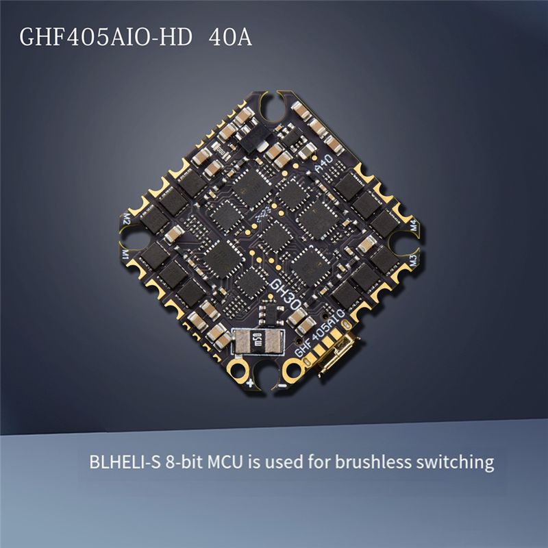 ABTI-GHF405AIO-HD 40A AIO Flig - đánh giá và giá Drone Esc