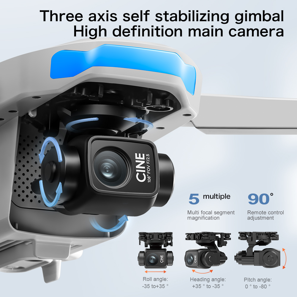 S-X1 MAX GPS Drone with 3-Axis - đánh giá và giá Drone Gps Mount