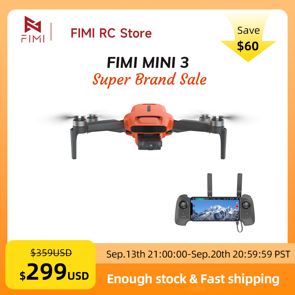 FIMI MINI 3 Camere Drone 4K 60 - đánh giá và giá Drone Gps Module