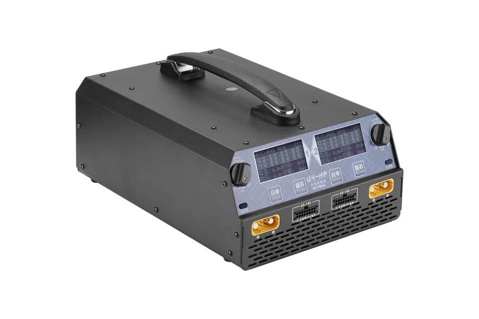 EV-PEAK U4-HP 2400W 25A Dual C - đánh giá và giá Drone Charger