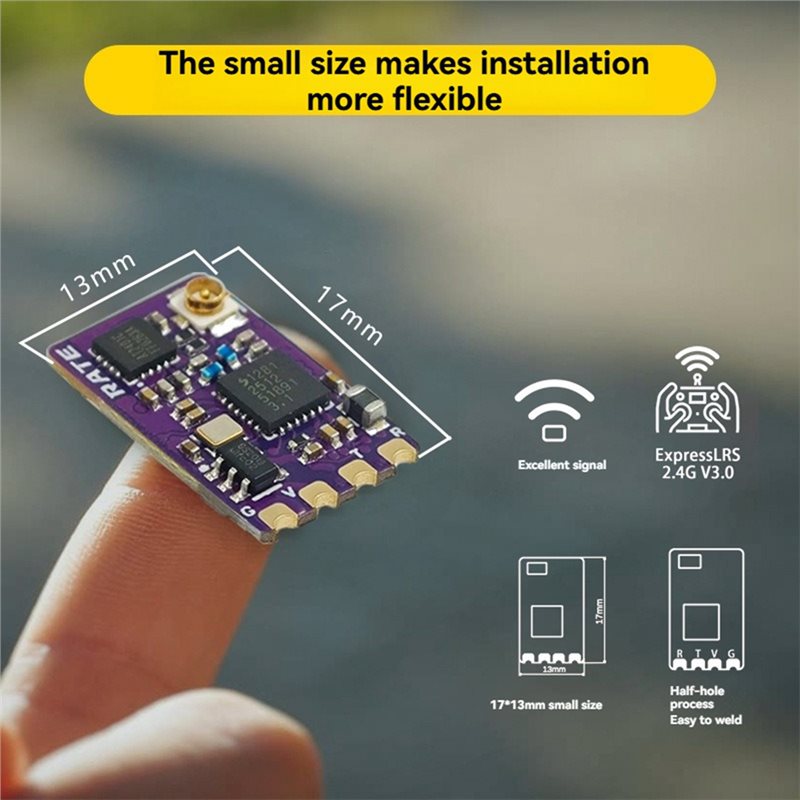 Excellent-ELRS 2.4G Nano Recei - đánh giá và giá Drone Antenna